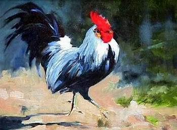 unknow artist Cock 183 Norge oil painting art